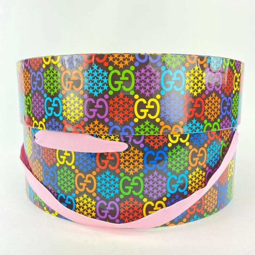 Gucci Multicolor Logo Patchwork Bucket Hat
